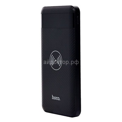 Внешний аккумулятор беспроводной Hoco J11 Wireless10000 mAh (black)