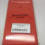 iPhone 6 Plus/6S Plus Чехол Силиконовый (Красный) (№14)
