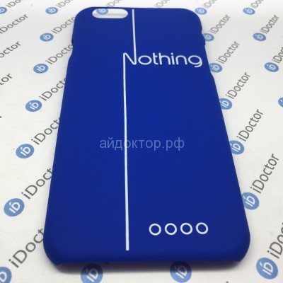 Кейс пластик - для Apple iPhone 6 (B002) (blue)