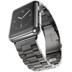Ремешок для часов Apple Watch 42 Блочный металлический (черный)
