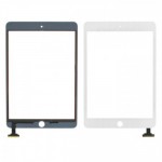 Тачскрин, сенсорное стекло iPad mini (Белый) Копия + Стикер