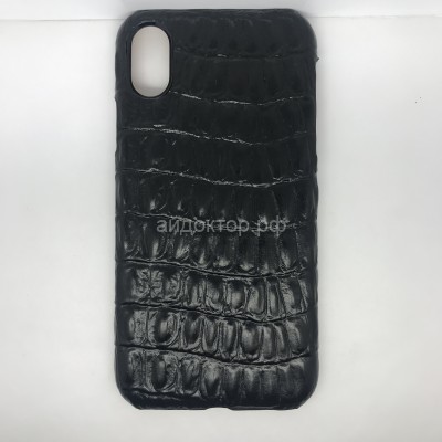 iPhone X/XS Чехол (кожа крокодила)