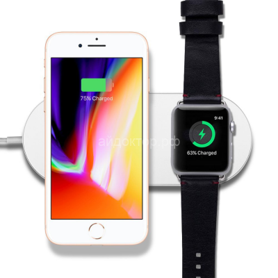 Беспроводная зарядка iphone и apple watch
