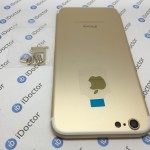 Корпус iPhone 6 с кнопками Дизайнерский как iPhone 7 (Золото)