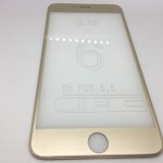 Защитное стекло цветное Activ 3D для Apple iPhone 6 Plus (gold)