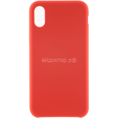 iPhone XR Чехол Силиконовый Red