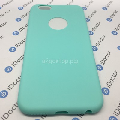Чехол силиконовый матовый Activ для Apple iPhone 6 Plus (blue)
