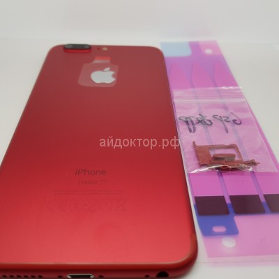 Корпус iPhone 6S Plus с кнопками как iPhone 7 Plus (Product Red)