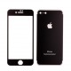 Защитное стекло 4D цветное Glass 3D с ультра-тонкой алюминиевой крышкой для Apple iPhone 6 Plus (black)