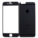 Защитное стекло цветное Activ матовое комплект для Apple iPhone 5 (black)"