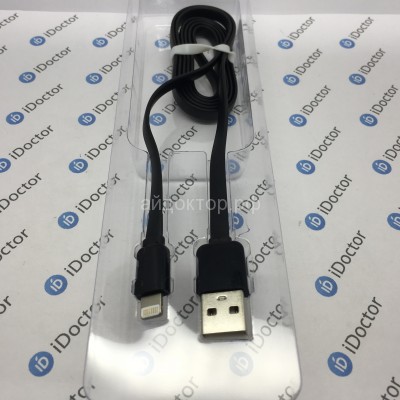 Кабель USB - Apple lightning Activ Fine для Apple iPhone/iPad (black) 100 см.