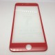 Защитное стекло цветное Activ 3D для Apple iPhone 7 Plus (red)