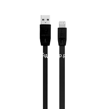 Кабель USB (Apple lightning) Remax Full Speed (200 см) (black)