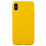 Чехол-накладка Activ Original Design для "Apple iPhone X" (yellow)