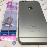 Корпус iPhone 6 с кнопками Серый Hi-Copy +скотч АКБ