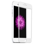 Стекло цветное Glass 3D для Apple iPhone 6 (Белый)