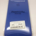iPhone 6 Plus/6S Plus Чехол Силиконовый (Синий) (№3)