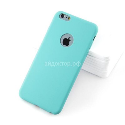Кейс пластик - для Apple iPhone 6 (B001) (sky blue)