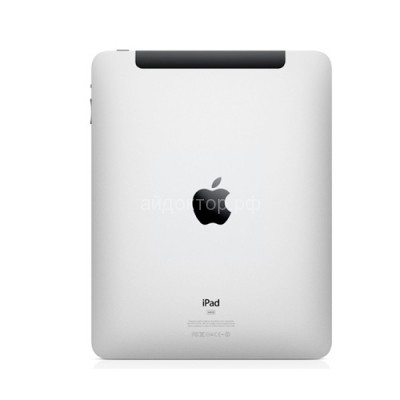 Задняя крышка iPad 4 (Серебро) 3G Оригинал