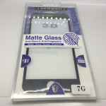 Защитное стекло цветное Glass 3D Full cover matte для Apple iPhone 6 (black)"