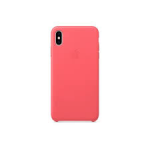 iPhone XS Max Чехол Кожаный Peony Pink