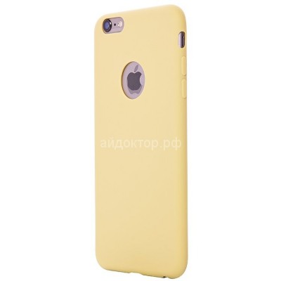 Кейс силиконовый Activ Pastel для Apple iPhone 6 (lemon)