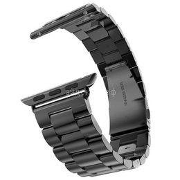 Ремешок для часов Apple Watch 42 Блочный керамический (черный)