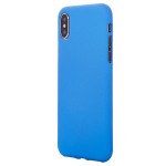 Чехол-накладка SC092 для "Apple iPhone X" (blue)