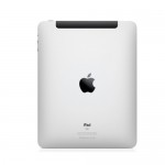 Задняя крышка iPad 3 (Серебро) 3G Оригинал