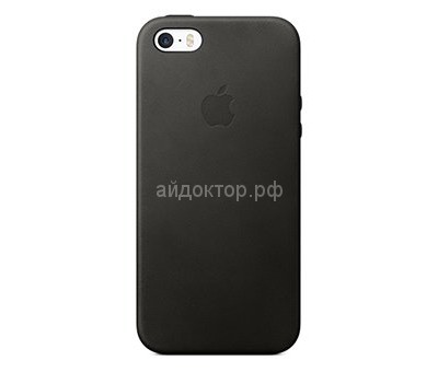 iPhone SE Чехол Силиконовый (Черный)