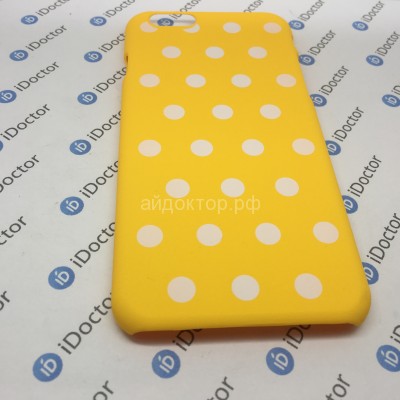 Кейс пластик - для Apple iPhone 6 (B007) (yellow)