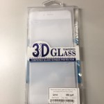 Защитное стекло цветное Glass 3D TPU для Apple iPhone 6 Plus (white)