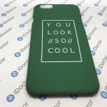 Кейс пластик - для Apple iPhone 6 (B005) (green)