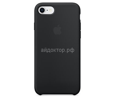 Phone 8 Чехол Силиконовый (Черный)