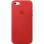 Phone SE Чехол Силиконовый (Красный)