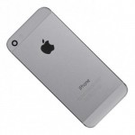 Корпус iPhone 5S с кнопками Серебро Hi-Copy (вставки оригинал) +скотч АКБ