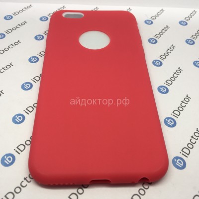 Чехол силиконовый матовый Activ для Apple iPhone 6 Plus (red)