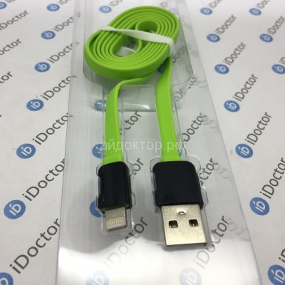 Кабель USB - Apple lightning Activ Fine для Apple iPhone/iPad (green) 100 см.
