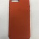 iPhone 7/8 Plus Чехол Кожаный Bright Orange