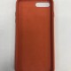 iPhone 7/8 Plus Чехол Кожаный Bright Orange
