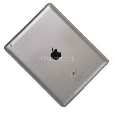 Задняя крышка iPad 3 (Серебро) WiFi Оригинал