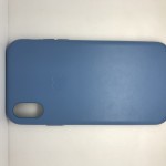 iPhone XS Max Чехол Кожаный Cape Cod Blue