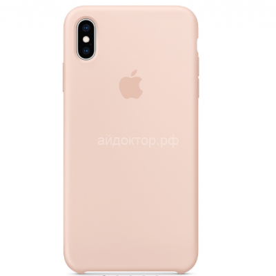 iPhone XS Max Чехол Силиконовый Pink Sand