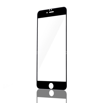 Защитное стекло цветное Glass 3D для Apple iPhone 6 Plus (black)