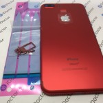 Корпус с кнопками iPhone 7 Plus (Красный) Hi-Copy