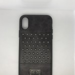 Чехол-накладка Santa Barbara Staccato series для "Apple iPhone X" (gray)