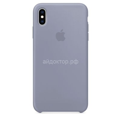 iPhone XS Чехол Силиконовый Lavender Gray