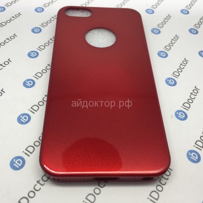 Кейс силиконовый Kawos Cool для Apple iPhone 5 (red)