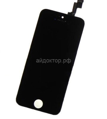 Дисплей iPhone 5S в сборе - iDoctor AA (Черный)