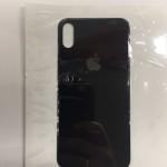 Задняя крышка iPhone X (стекло) Серый (оригинал)